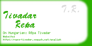 tivadar repa business card