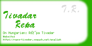 tivadar repa business card